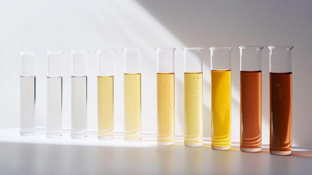 Les significations des couleurs de votre urine expliquées