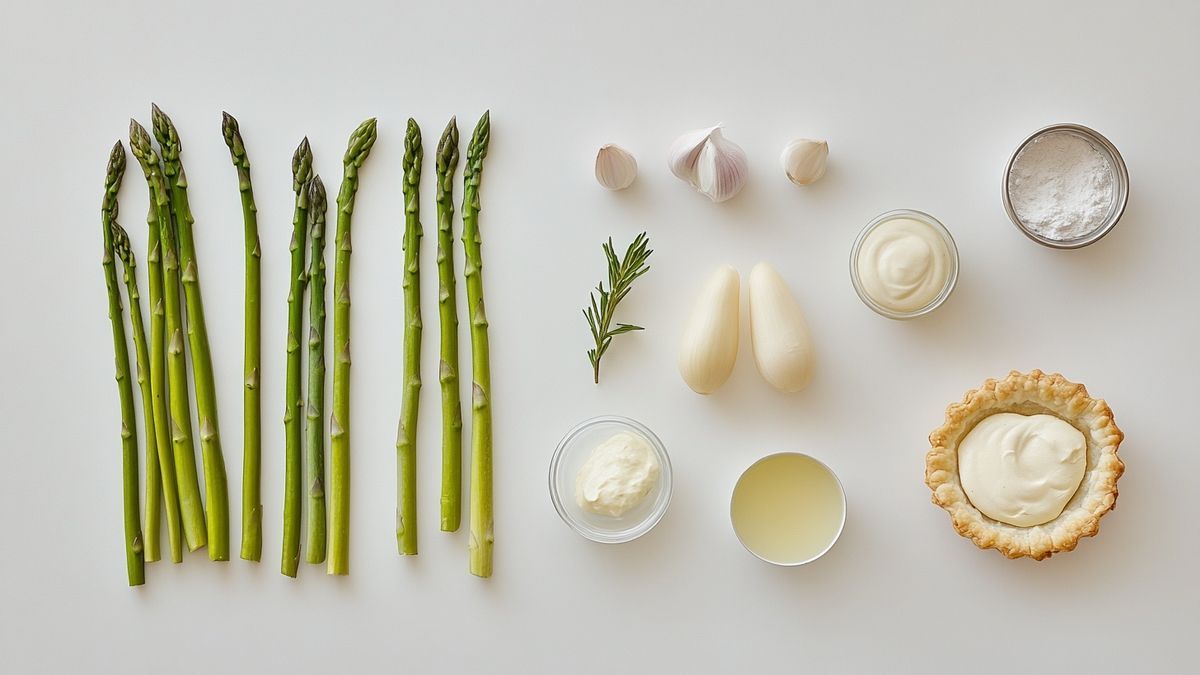 Recette de tartelettes aux asperges faciles et délicieuses