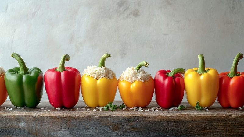 Recette de piment végétarien savoureuse et facile à préparer