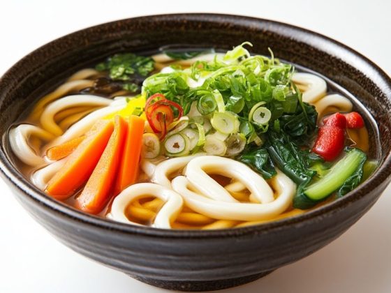 Recette udon végétarien délicieuse et facile à préparer